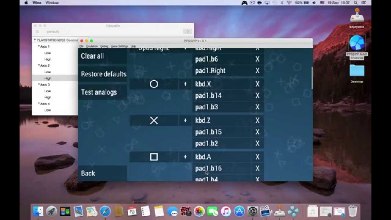 mac emulator ps4 controller